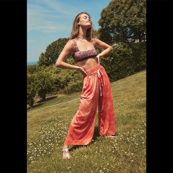 Anthropologie Pants - 28 Anthropologie Saturday Sunday Leana Tie Dye Balloon leg toe dye loungewear